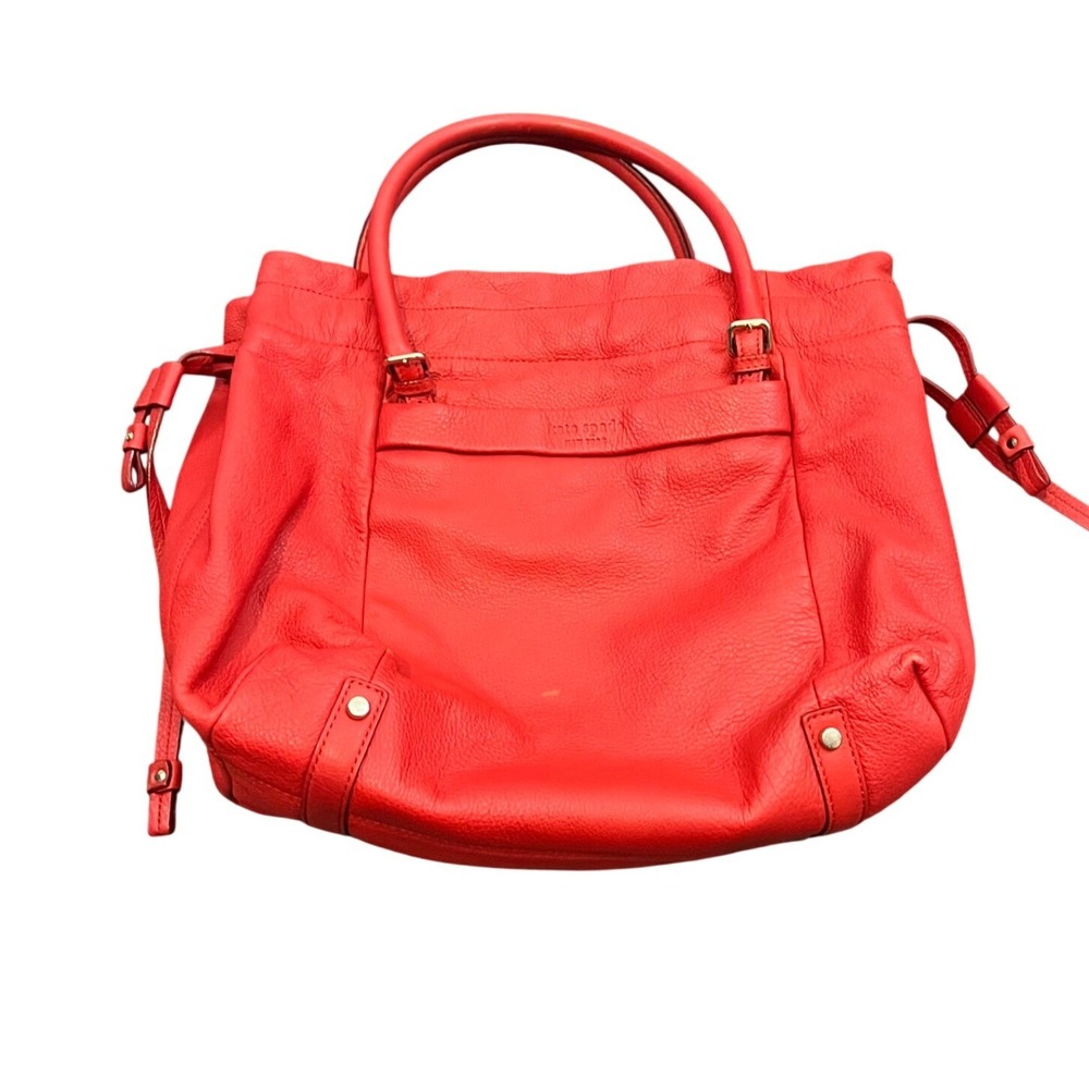 Kate Spade NY‎ Westbury Drawstring Opus POPPY RED Shoulder Handbag Retail $398